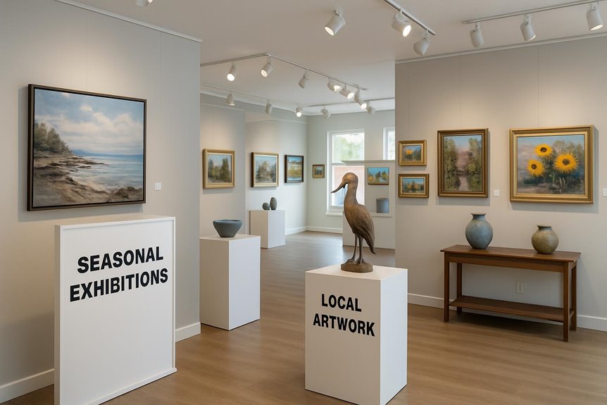local Art Galleries in White Rock BC current art exhibitions highlighted