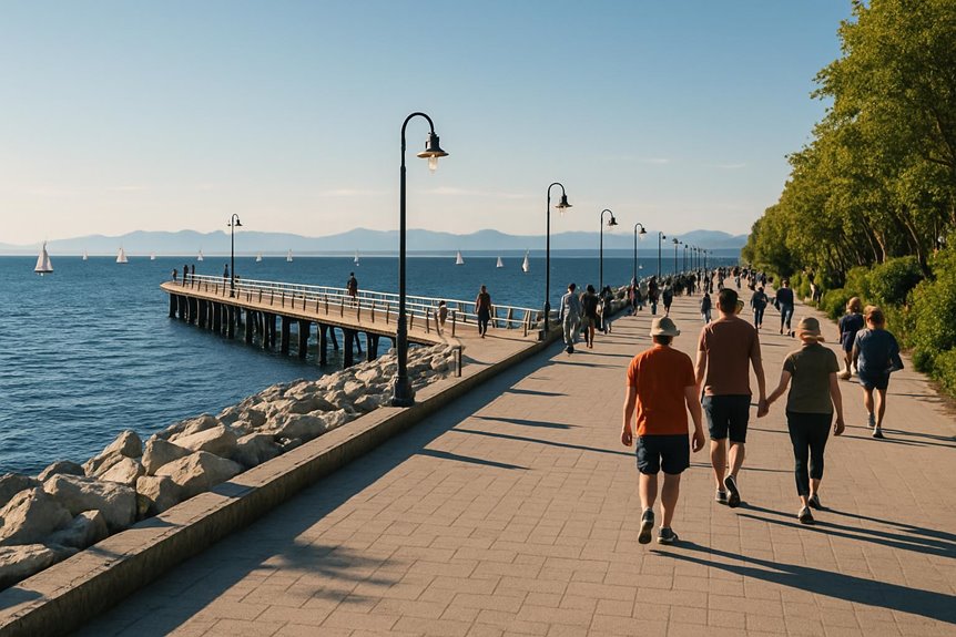 White Rock BC Waterfront Day Trip Ideas scenic oceanfront pier walks
