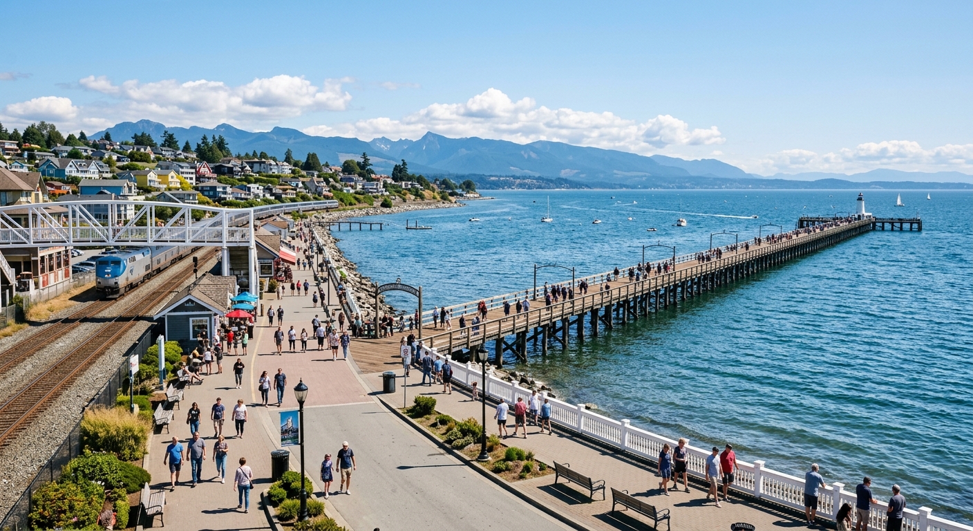 marine pier 5832b444 1c73 4948 bb8d 2f635d20b9dd Local Favourite Restaurants on Marine Drive seafood dining White Rock pier