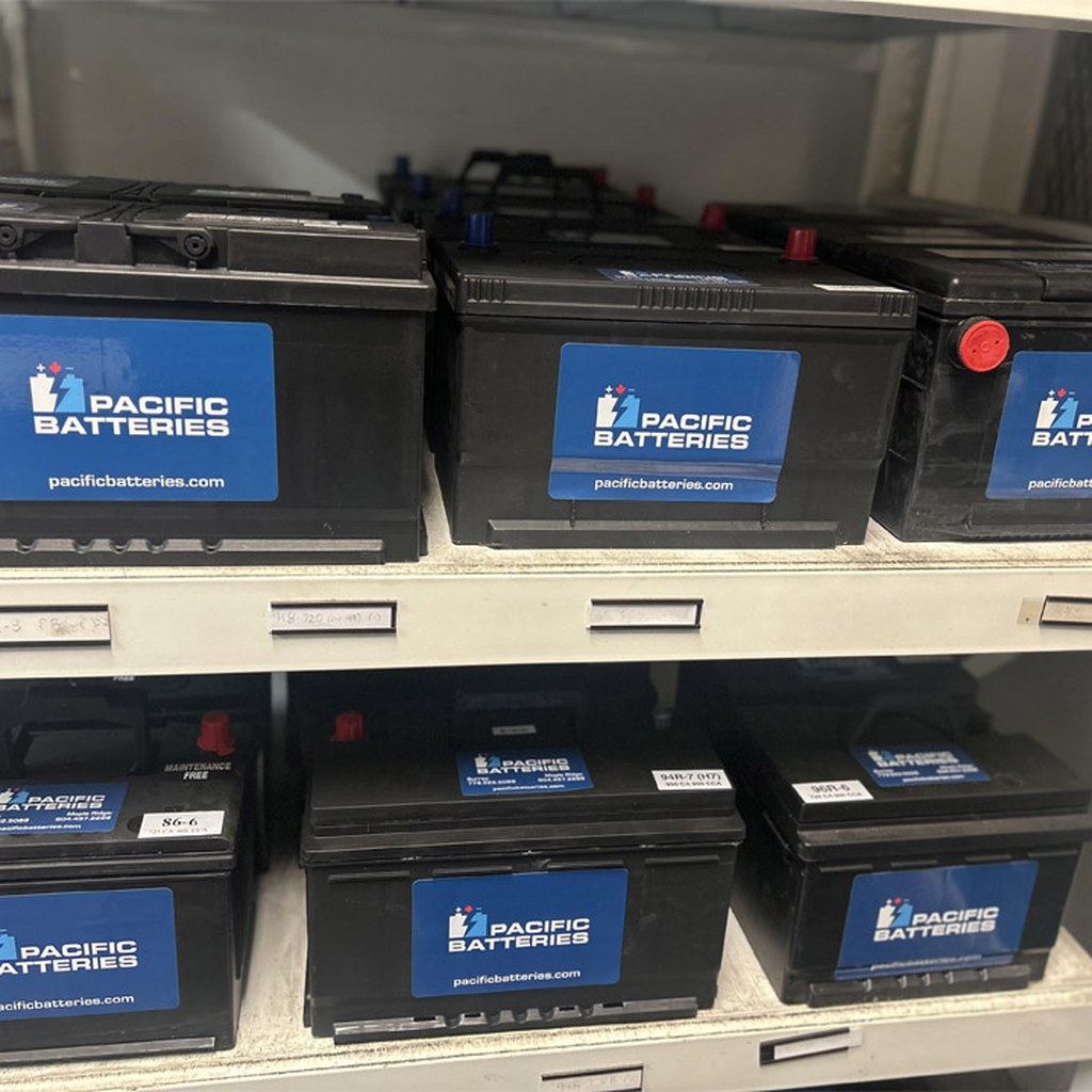 pacific square white rock Pacific Batteries Pacific Batteries automotive and light truck battery products