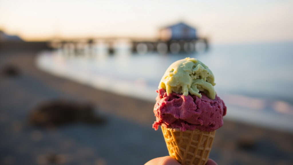 Ice Cream and Gelato Shops on the White Rock Waterfront