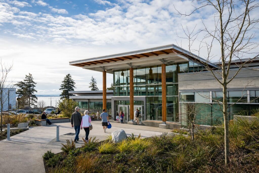 White Rock Community Centre in White Rock.