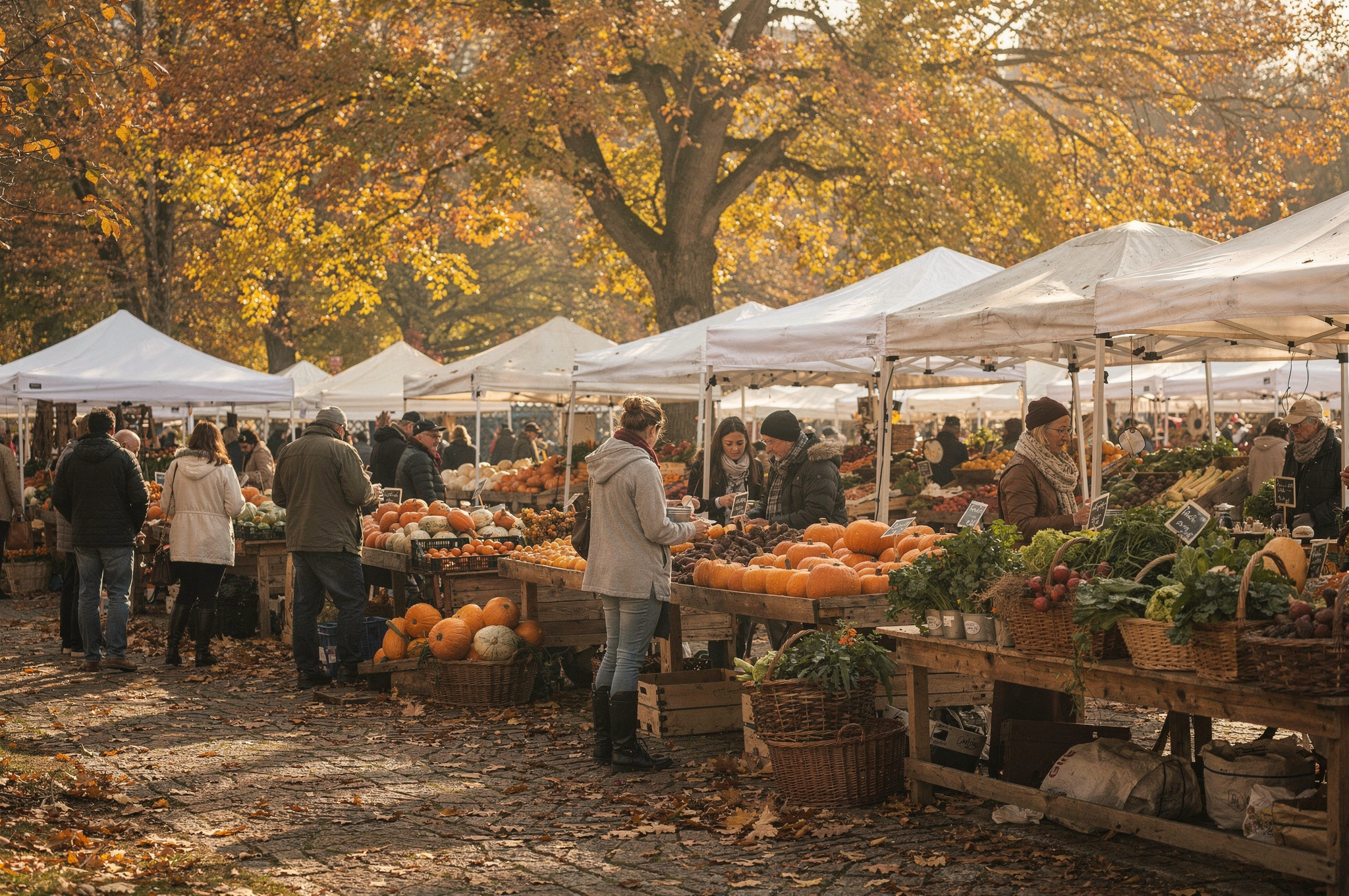 autumn community celebration markets